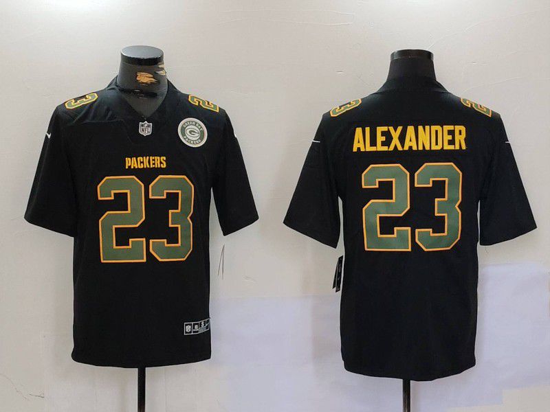 Men Green Bay Packers #23 Alexander Black 2024 Nike Limited NFL Jersey style 1